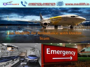 Full Life-Support Air Ambulance Service in Lucknow